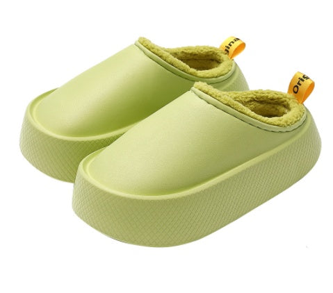 Cotton Plush Slippers Home & Outside Wear