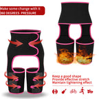 High Waist Thigh Trimmer Butt Lifter Shapewear Belt 3 In 1 Adjustable Belt