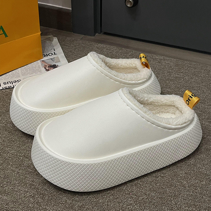 Cotton Plush Slippers Home & Outside Wear