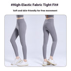 Yoga Pants Women's High Waist Nude Feel Outer Wear