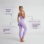 Yoga Sports Wireless Workout Bra High Waist Suit