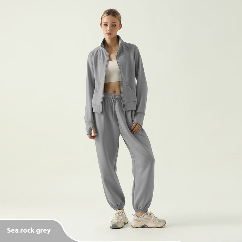 Loose-fit Trousers Fitness Suit