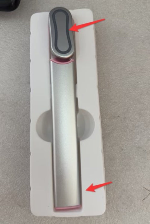 4 Colors Electric Eye Massager Red Blue Light Therapeutic Warmth Face Massage