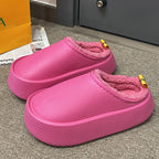 Cotton Plush Slippers Home & Outside Wear