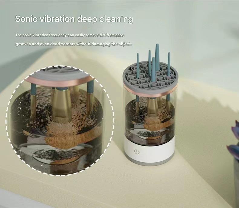 ABS Plastic Makeup Brush Electric Cleaner