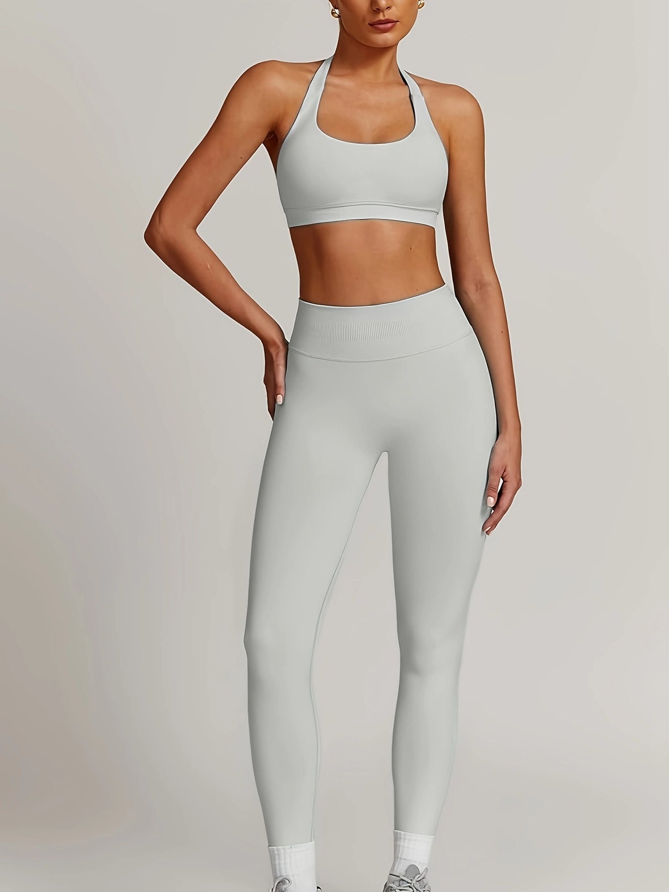 Women's Yoga Workout Set High-Waist Leggings