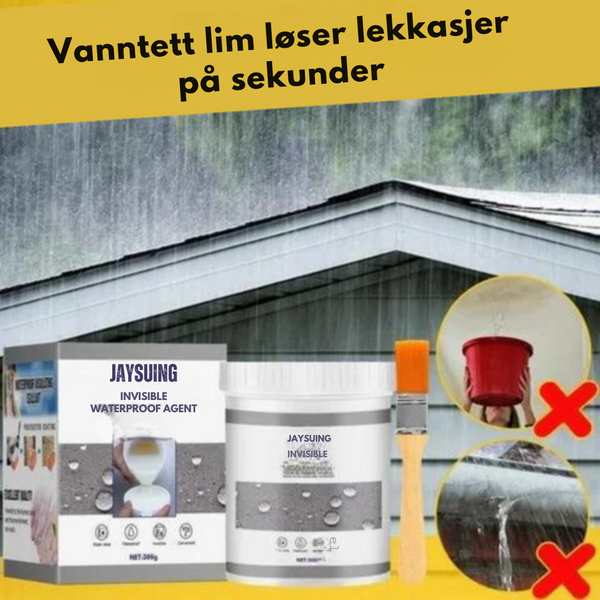 AquaSeal - Vanntett lim fjerner lekkasjer på sekunder | 1+1 GRATIS!