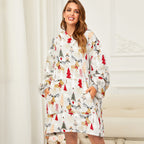 Pullover Sweater Hooded Wearable Blanket
