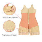 Women's Bodysuit One Piece Zipper Vest