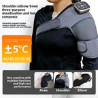 Electric heating massage knee pad