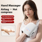 Hand massage heating device