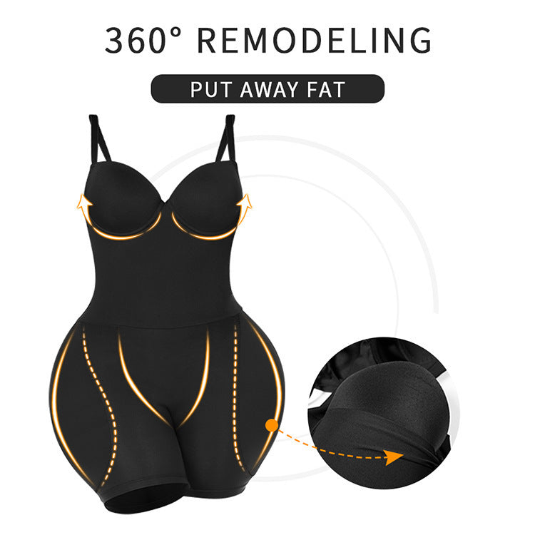 Body Shaping Belly Contraction Sling Jumpsuit