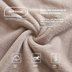 Winter Fleece Lining Fiber Homewear Mid-length