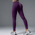 Peach Hip Tight Mid Waist Yoga Pants