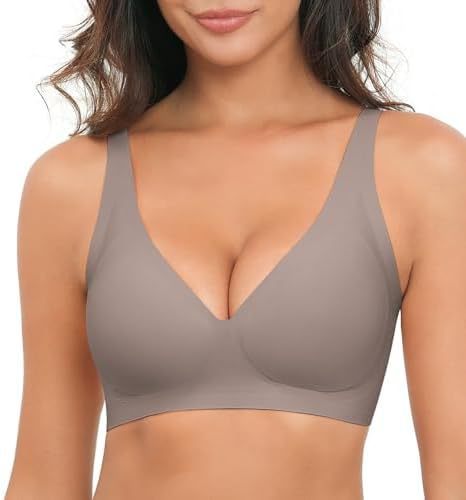 No Steel Ring Gathering Seamless Bra