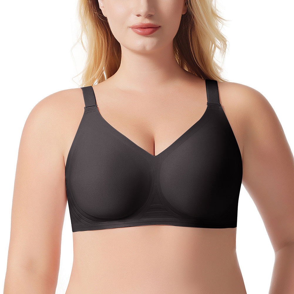 Seamless Big Chest Underwear Wireless Comfortable Bra