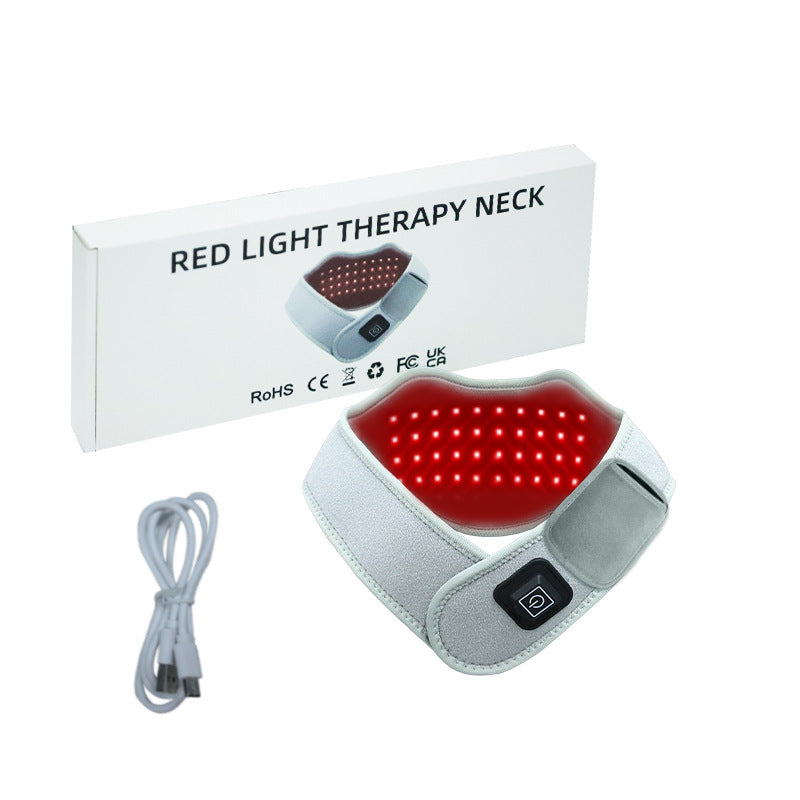 Neck Heat Therapy Device To Relieve Fatigue With Red Light