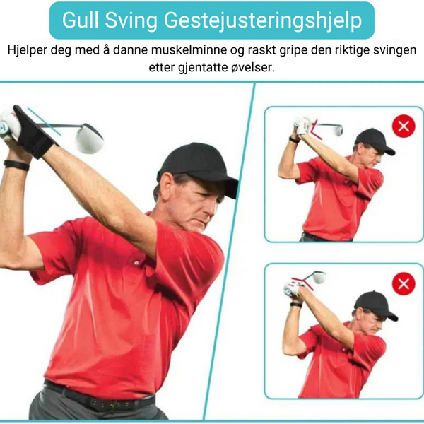 Golf Svingjusteringsstøtte 2.0