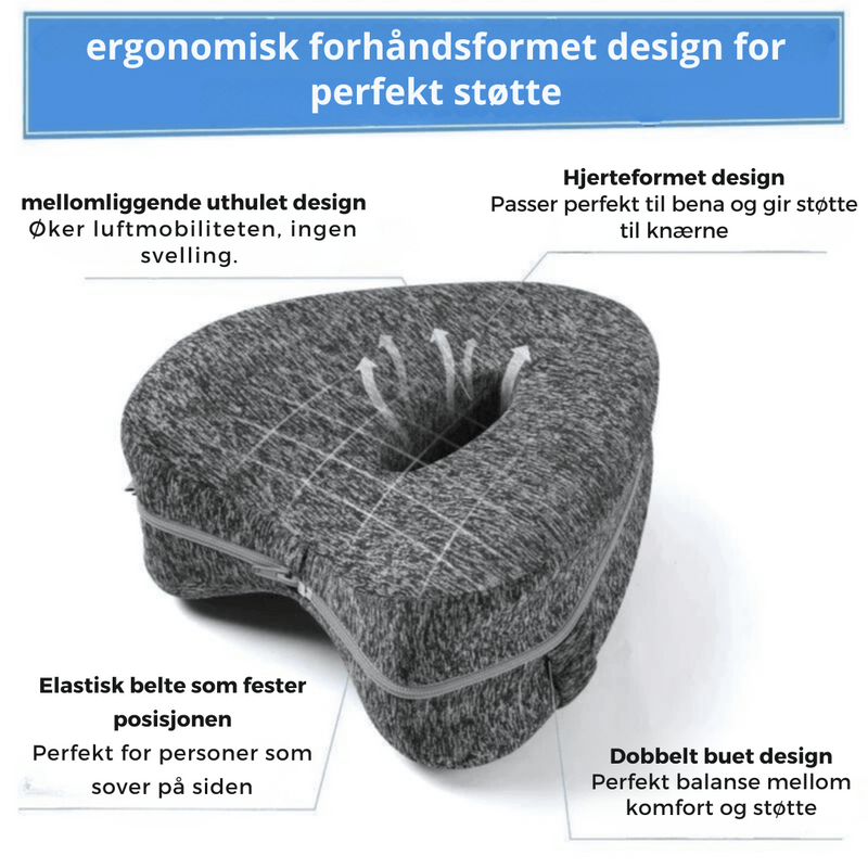 ZenEase Hip Pillow™ - Reduserer hofte- og ryggsmerter - 1+1 GRATIS