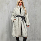 Overknee Thickened  Women Coat