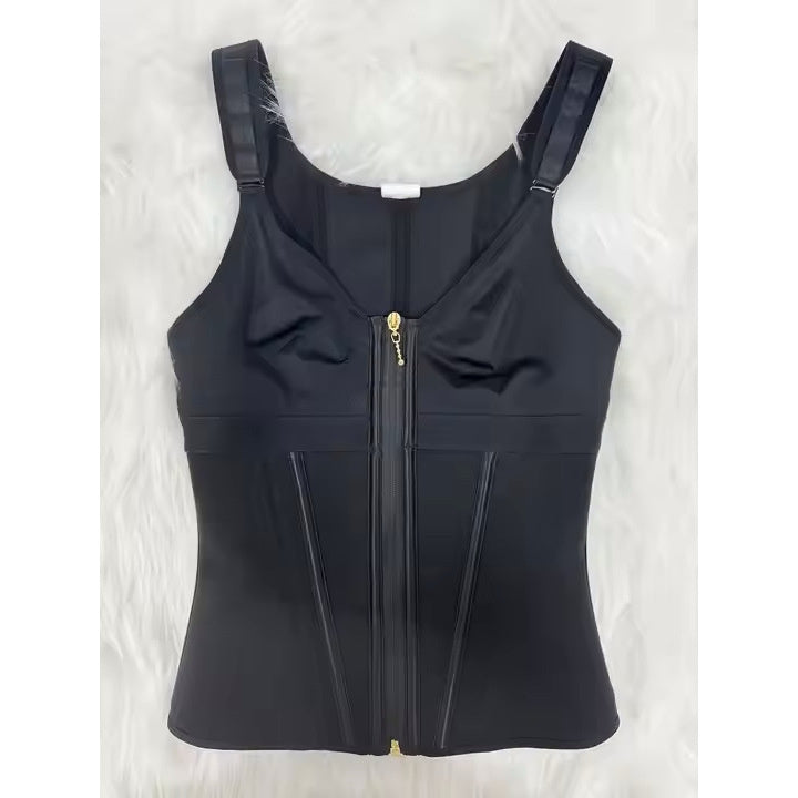 Belly Tuck Shapewear Three-breasted Vest Top
