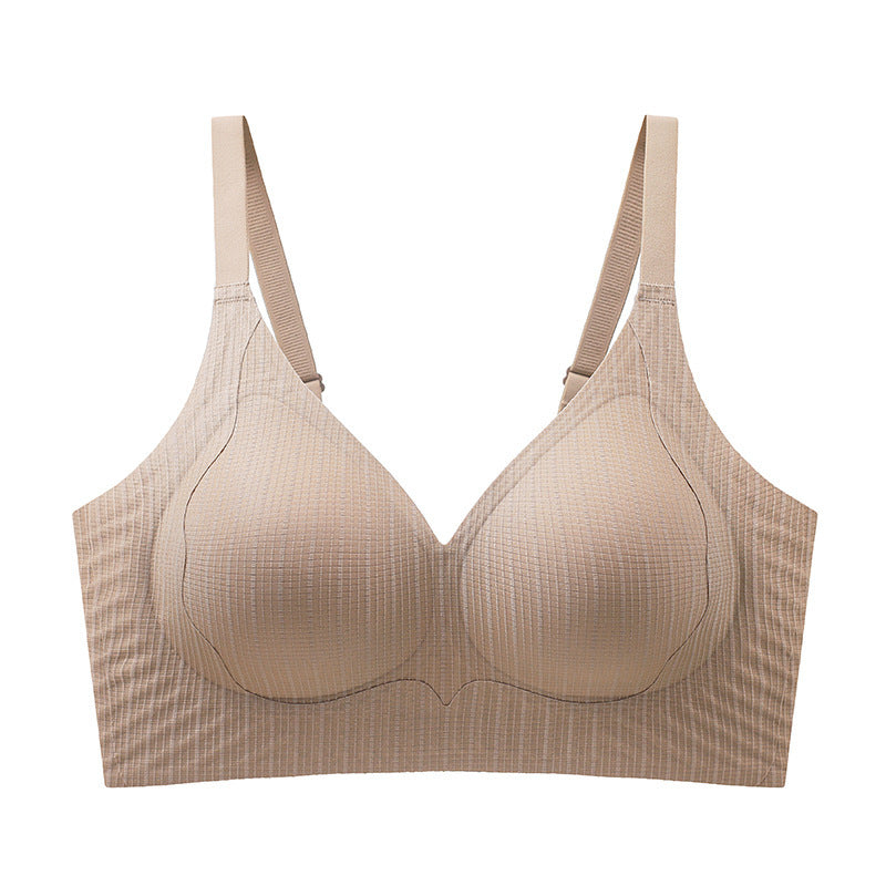 Double Lift Comfortable Wireless Push Up  Bra