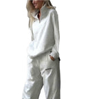 Long-sleeved Trousers Sweater Suit