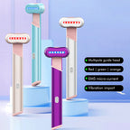 4 Colors Electric Eye Massager Red Blue Light Therapeutic Warmth Face Massage