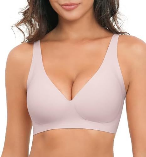No Steel Ring Gathering Seamless Bra