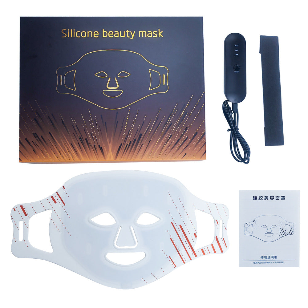 Silicone Led Beauty Mask Photon Skin Rejuvenation