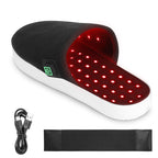 Large red infrared light therapy slippers