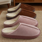Indoor Home Thick-Sole Warm Cotton Slippers