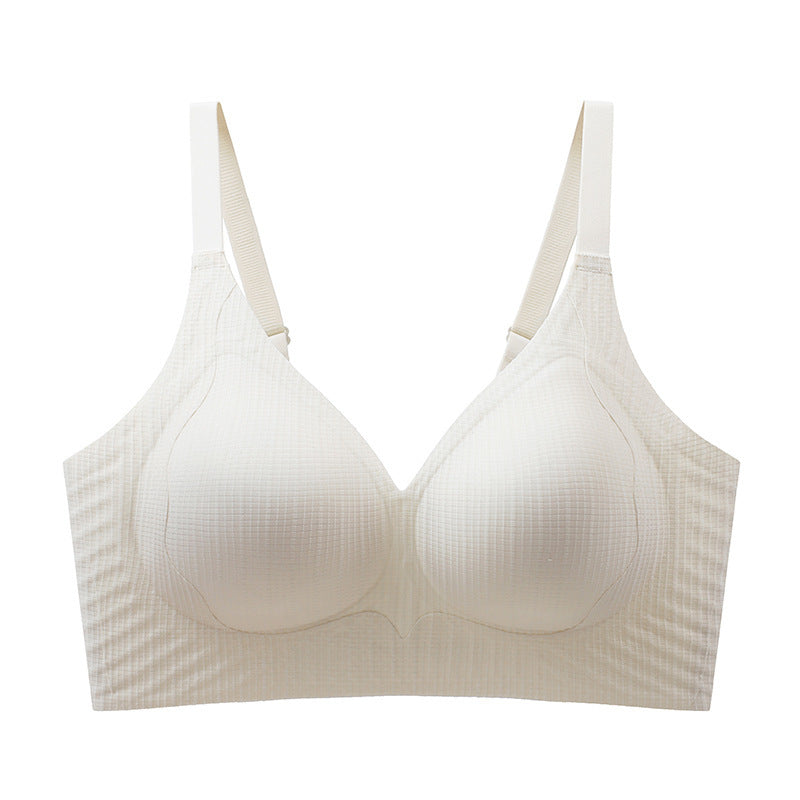 Double Lift Comfortable Wireless Push Up  Bra