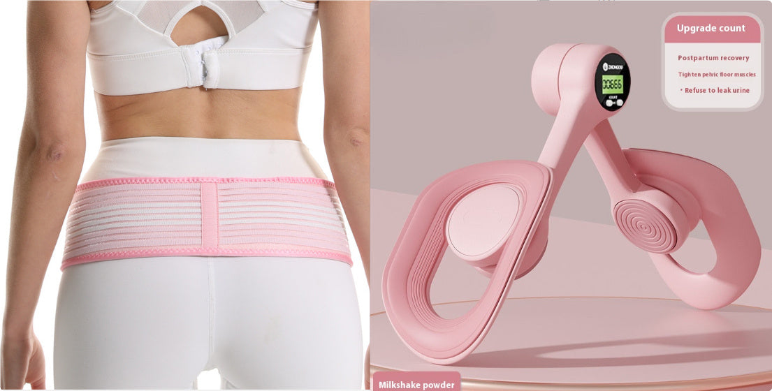 Ergonomic Thigh Trainer With Counter Adjustable Pelvic Floor Muscle Trainer