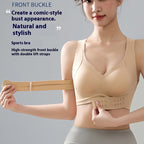 Yoga Front Cross Buckle Back Shaping Bra