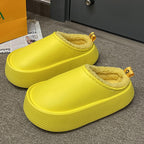 Cotton Plush Slippers Home & Outside Wear