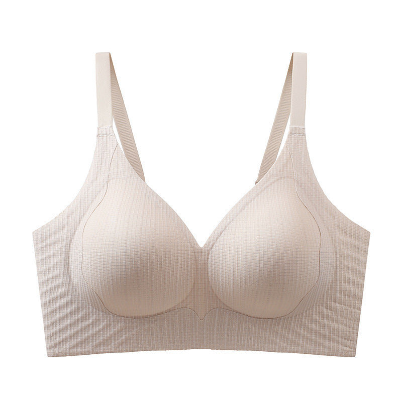 Double Lift Comfortable Wireless Push Up  Bra