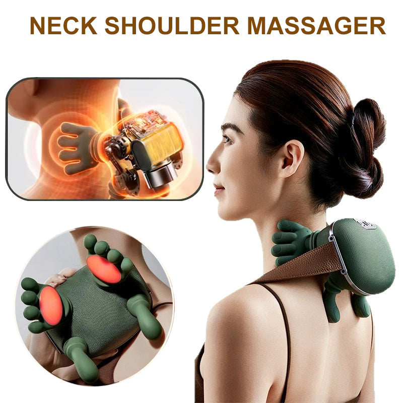 Electric Neck And Shoulder Muscle Wireless Massager