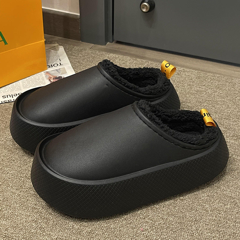 Cotton Plush Slippers Home & Outside Wear