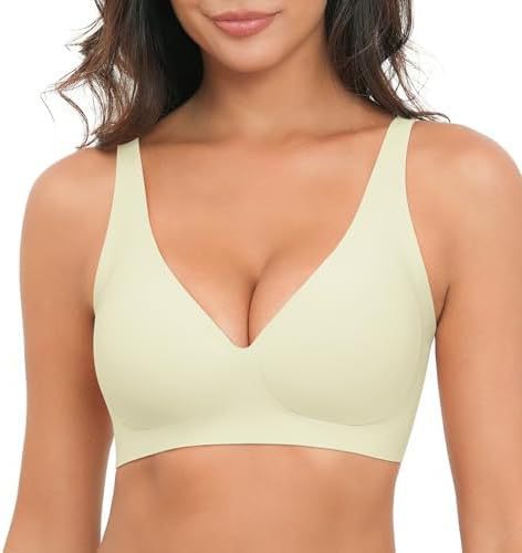No Steel Ring Gathering Seamless Bra