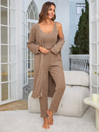 Women's Fuzzy 3 Piece Sweatsuit Set
