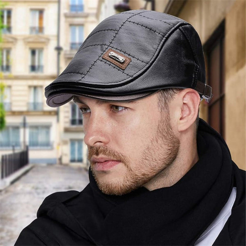 FlatCap™ - Retro skinnlue for menn (1+1 GRATIS)