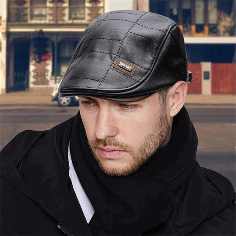 FlatCap™ - Retro skinnlue for menn (1+1 GRATIS)