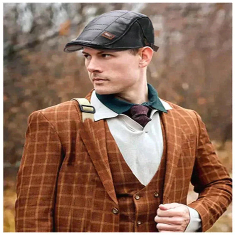 FlatCap™ - Retro skinnlue for menn (1+1 GRATIS)