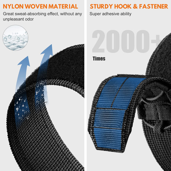 Nylon Canvas Loop Velcro-reim til Apple Watch