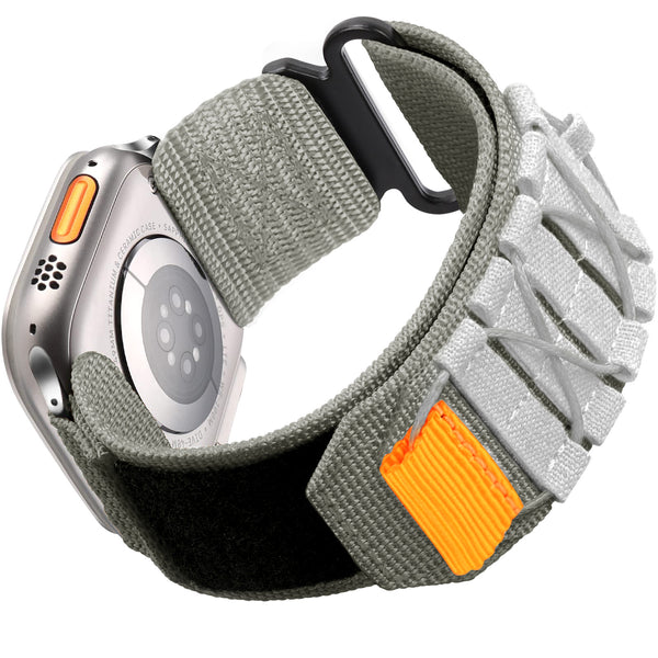 Nylon Canvas Loop Velcro-reim til Apple Watch