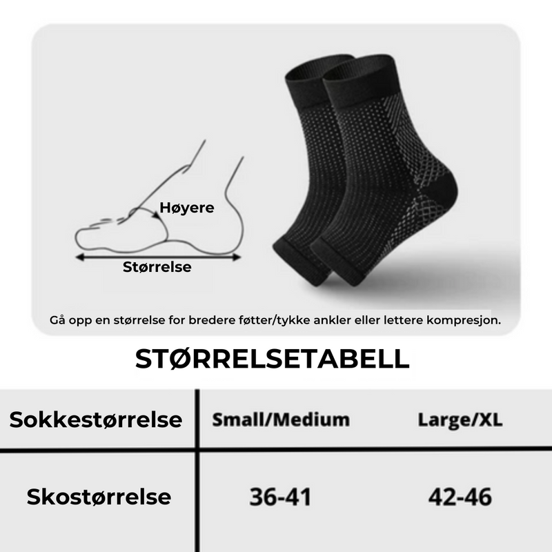 NeuroSocks™ | For et mer bevegelig og smertefritt liv