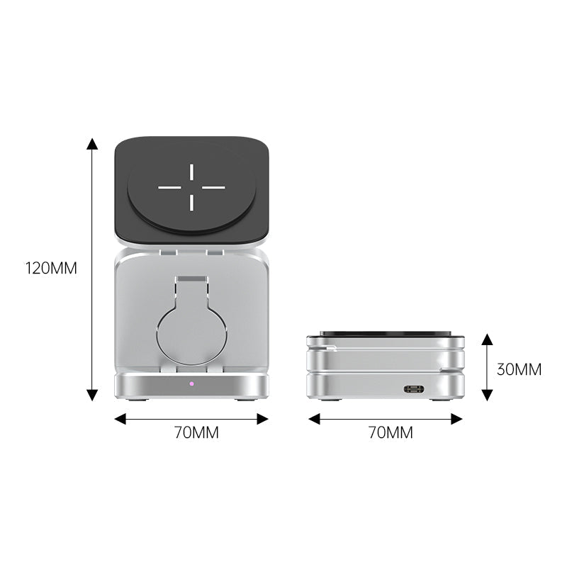 FoldPack™ Pro I 3-i-1-ladestasjon