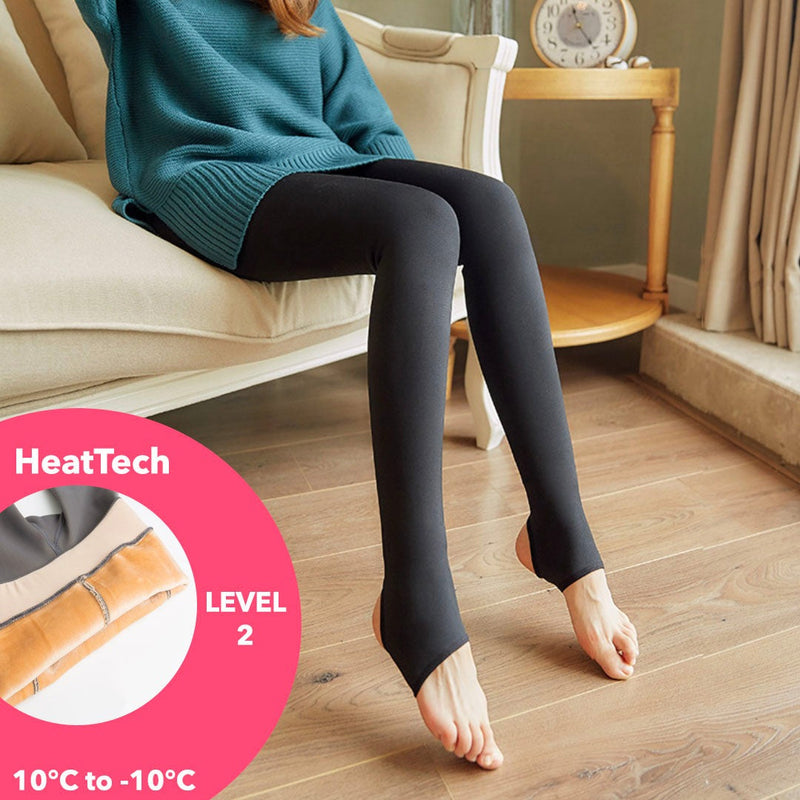 HeatTech gjennomskinnelige SuperStretch strømpebukser Leggings